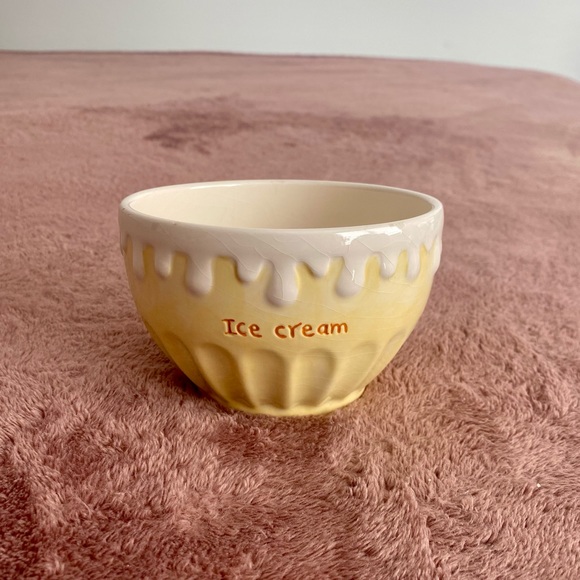 Ceramic Ice Cream Bowl JM SMUCKERS - Picture 3 of 3